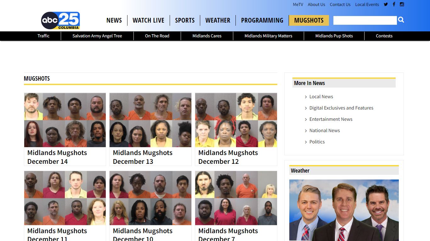 Mugshots - ABC Columbia